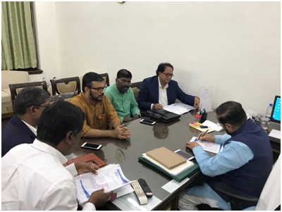 KSE-NOC Issue - Meeting with Central Ministers
